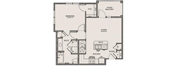 North Gate Apartments Bakken Floor Plan