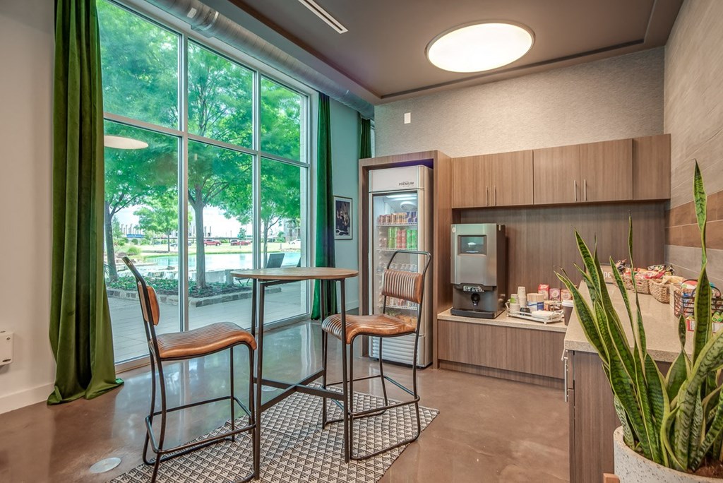 Discovery at the Realm Apartments Coffee Bar