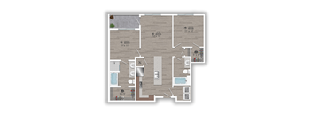 2D Floor Plan at Discovery at The Realm, Texas, 75056