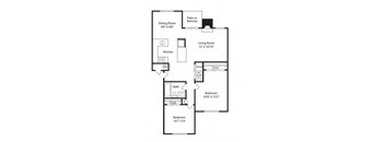 Nickel Creek Apartments in Lynwood, Washington B1 Floor Plan