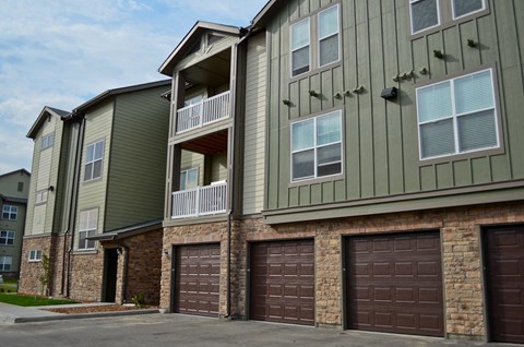 North Gate Apartment Homes Exterior and Garages