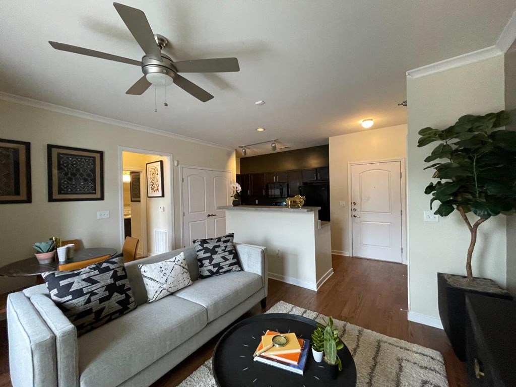 North Gate Apartment Homes Model Living Room