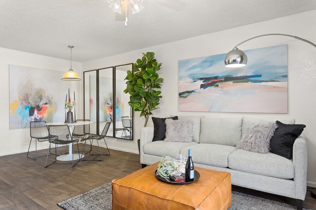 North Mountain Village Model Living Room