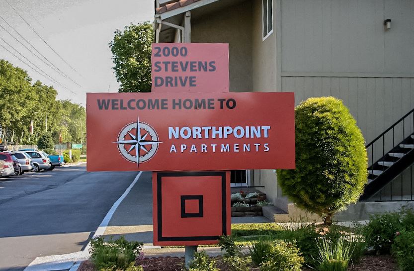 Northpoint Apartments Exterior Monument Sign - Photo Gallery 1