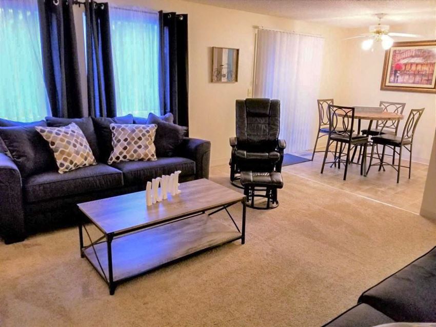 Northpoint Apartments Model Living and Dining Room - Photo Gallery