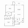 Northridge Apartments 2x1 B Floor Plan Northridge Apartments 2x1 B Floor Plan