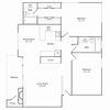 Northridge Apartments 2x2 B Floor Plan Northridge Apartments 2x2 B Floor Plan