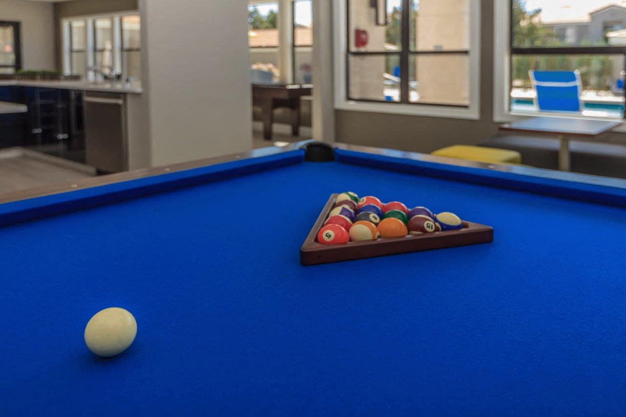 Sagecliff Apartments Clubhouse Pool Table