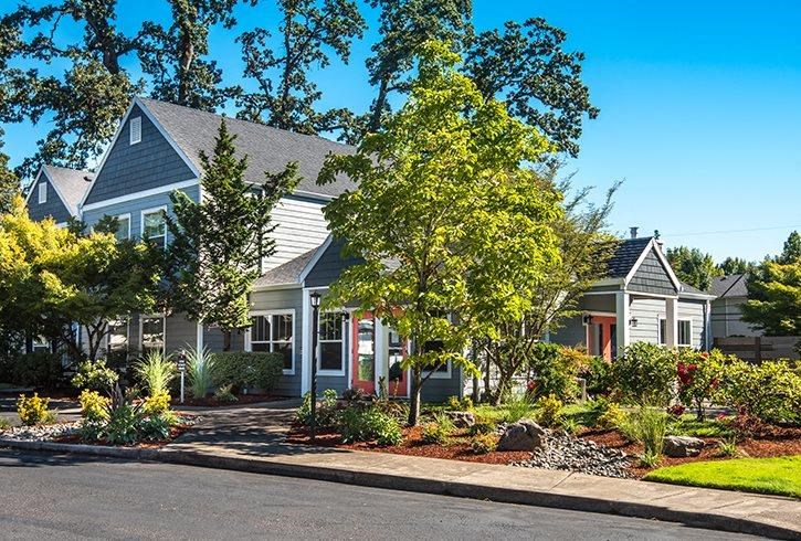 Reedville Commons exterior building and landscape