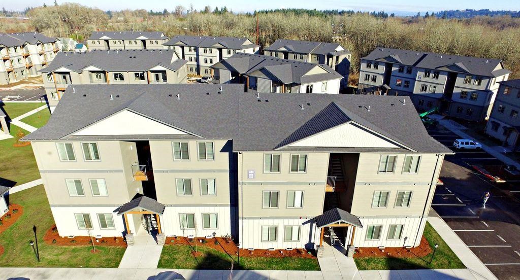 Fruitland Meadow Aerial View of Property and Apartments