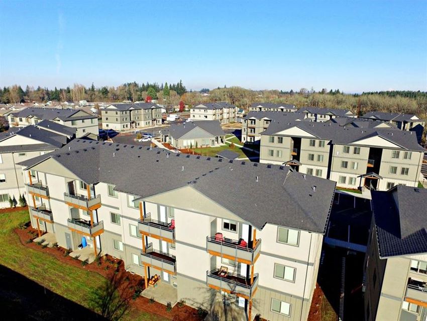 Fruitland Meadow Aerial View of Property and Apartments - Photo Gallery 1