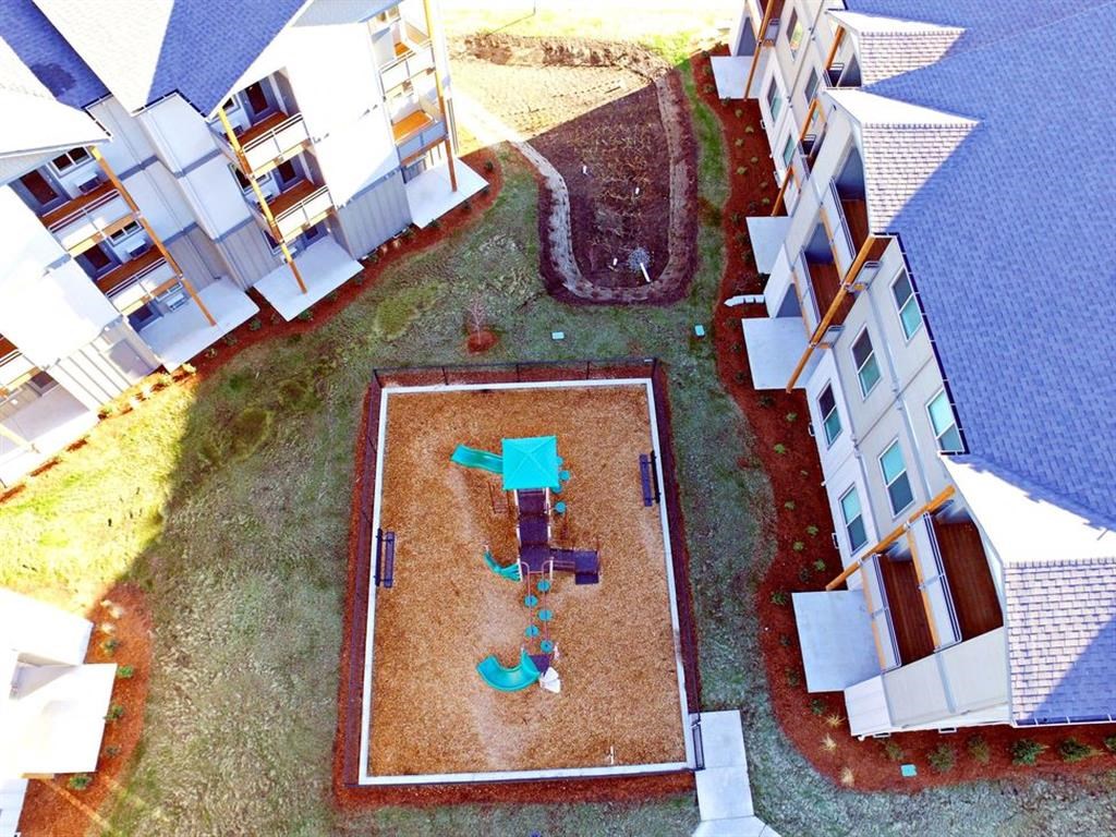 Fruitland Meadow Outdoor Playground Aerial View