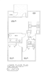 Two Bed One Bath 60