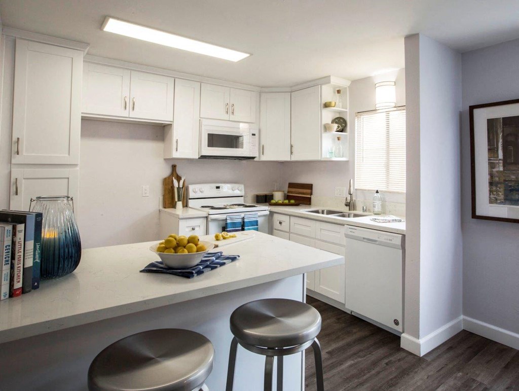 Ocean Breeze Villas Model Kitchen