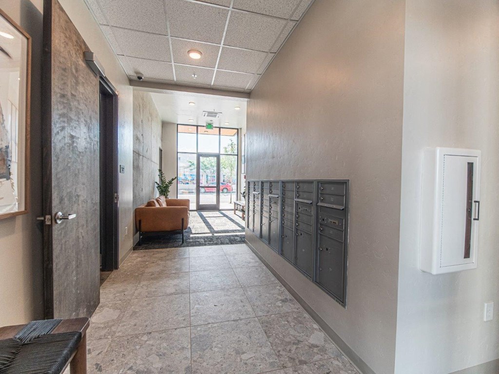 Old Town Lofts Clubhouse Mail Area