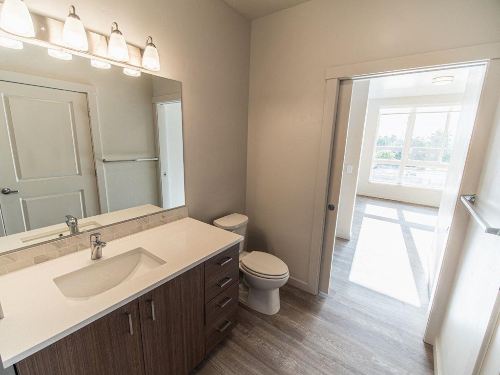 Old Town Lofts Model Bathroom