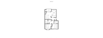 Orchard Ridge Apartments Apricot Renovated Floor Plan