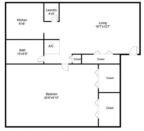 The Osprey A1 Floor Plan