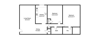 The Osprey A3 Floor Plan