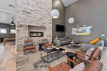 Prelude at Paramount Apartments Clubhouse Seating Area - Photo Gallery 15