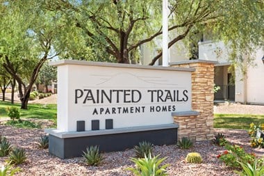 Painted Trails Monument Sign