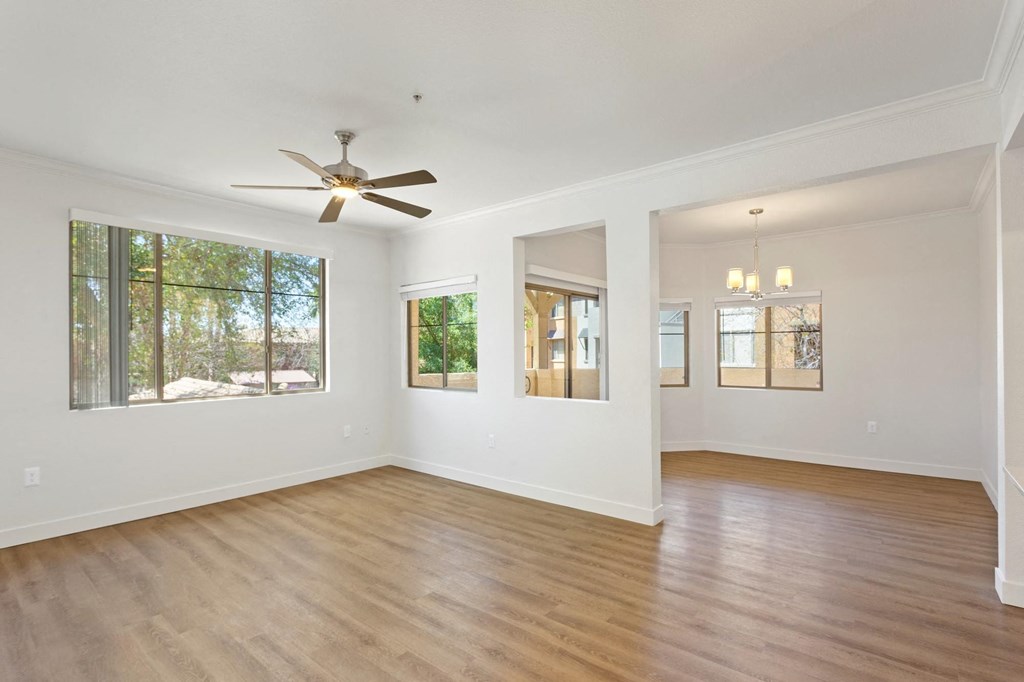 Painted Trails Living Room and Dining Room