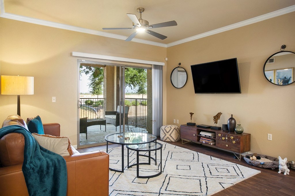 Painted Trails Living Room with Private Patio