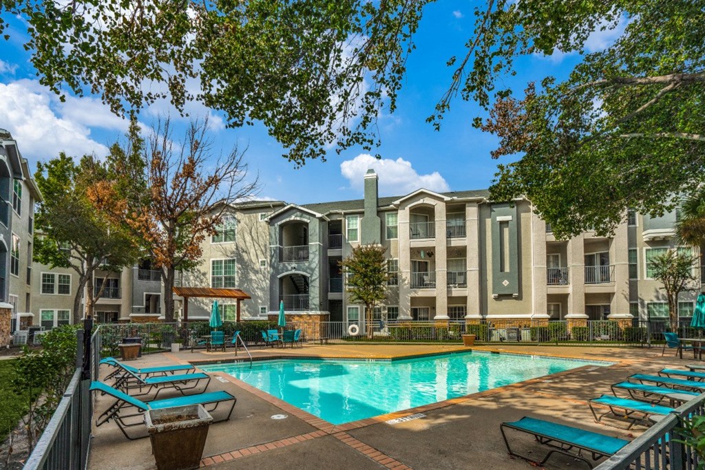 our apartments offer a swimming pool in front of our buildings