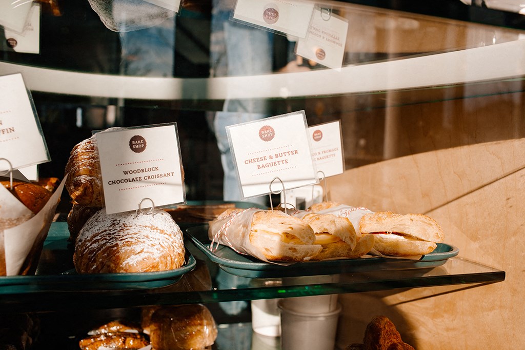 Pasteries at a Coffee Shop