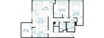 PattersonTower_Eugene_OR_FloorPlan_7_2Bed1.5D
