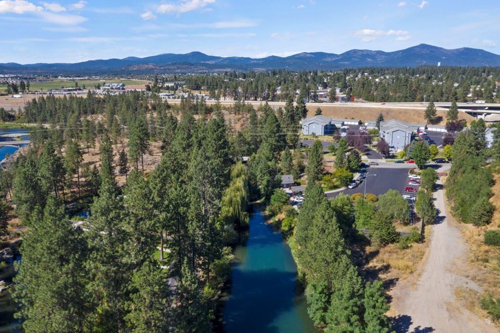 Beautiful View of Area Surrounding Peaks at Falls Park