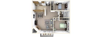 Peaks at Meadow Ridge 2x1 A Floor Plan