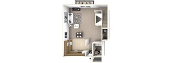 Peaks at Meadow Ridge 2x1 TH 1st Floor Floor Plan