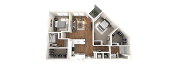 Alton Optimist Park 3D Floor Plan Peddler