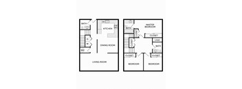 Phoenix Manor Seville Three Bedroom Two Bathroom Floor Plan