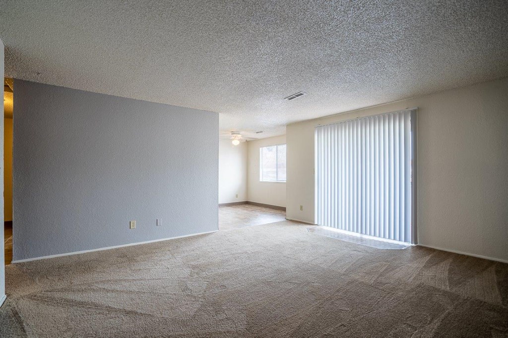 Phoenix Manor Seville Living Room with Private Patio