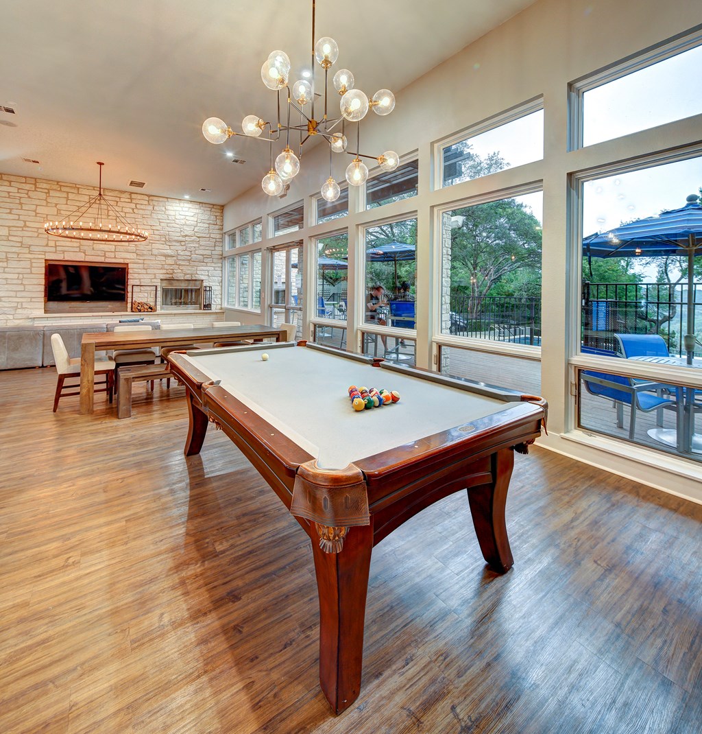 Retreat at Barton Creek Apartments Pool Table