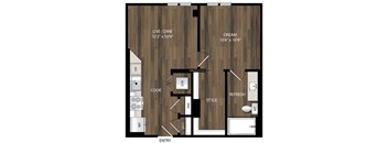Portland Astoria Apartments in Portland, Oregon A1.1 Floor Plan