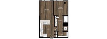 Portland Astoria Apartments in Portland, Oregon A4.1 Floor Plan