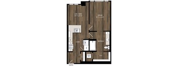 Portland Astoria Apartments in Portland, Oregon A8.1 Floor Plan