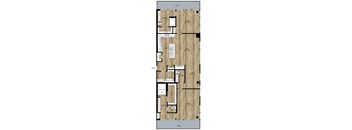 Portland Astoria Apartments in Portland, Oregon PH4 Floor Plan