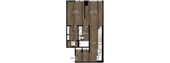 Portland Astoria Apartments in Portland, Oregon S2 Floor Plan