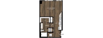 Portland Astoria Apartments in Portland, Oregon S3.1 Floor Plan