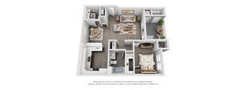 Prelude at Paramount Apartments 1A Floor Plan