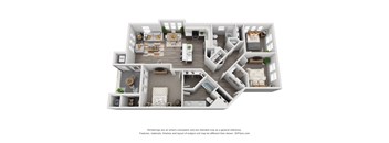 Prelude at Paramount Apartments 3A Floor Plan