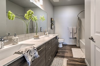 Prelude at Paramount Apartments Model Bathroom - Photo Gallery 8