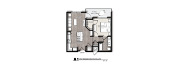 Presidio at River East A1 Floor Plan