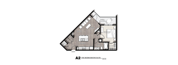 Presidio at River East A2 Floor Plan