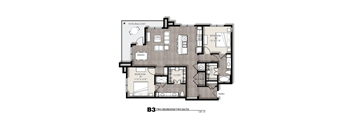 Presidio at River East B3 Floor Plan