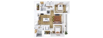 A series of images showing different rooms of a house.